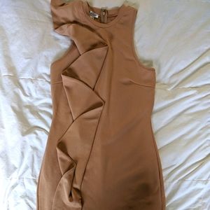 Venus Tan/Cream Wedding Dress Size XS